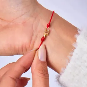 Silky Nylon Red String Bracelet - Luck & Style