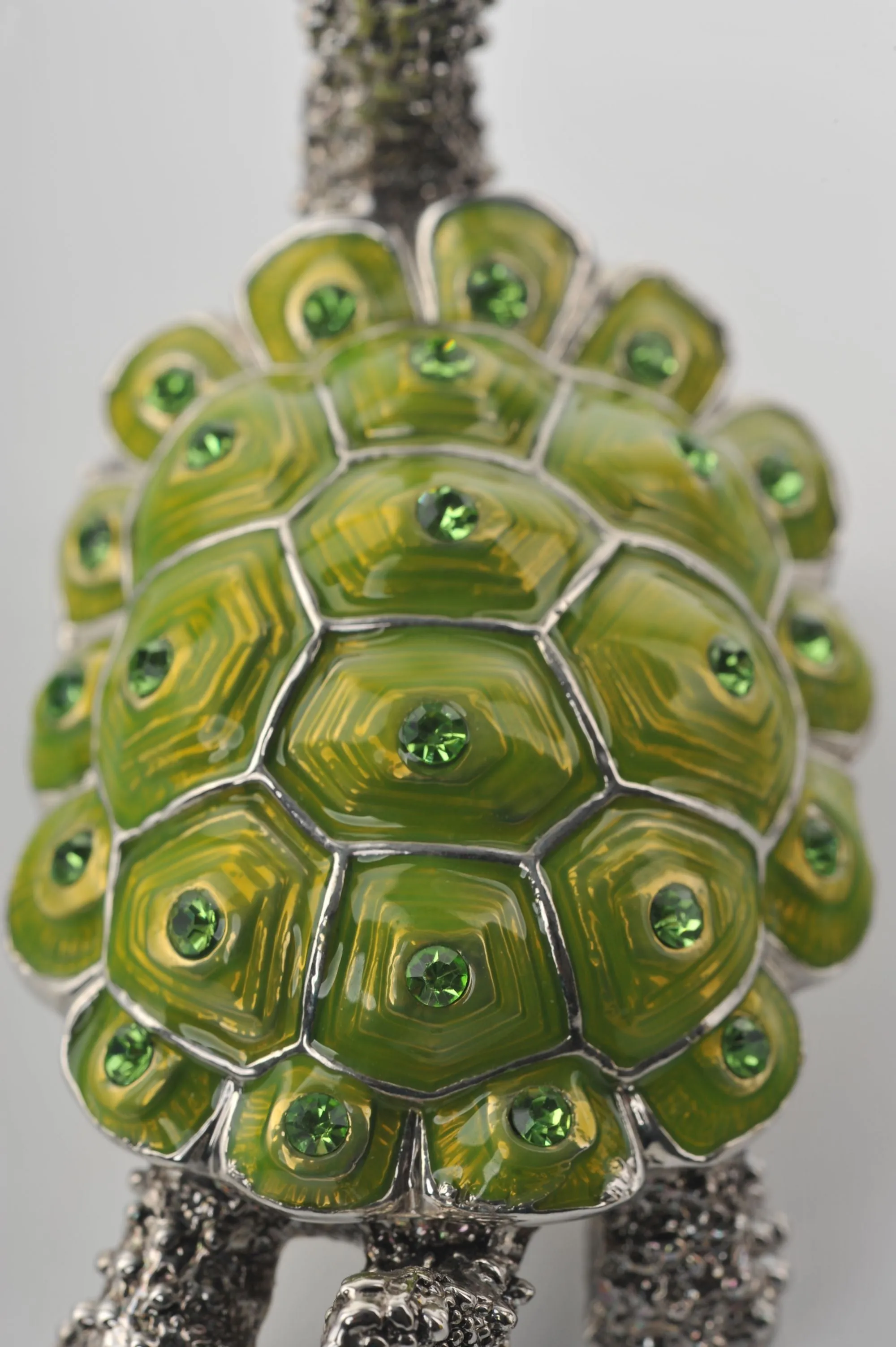 Silver & Green Turtle