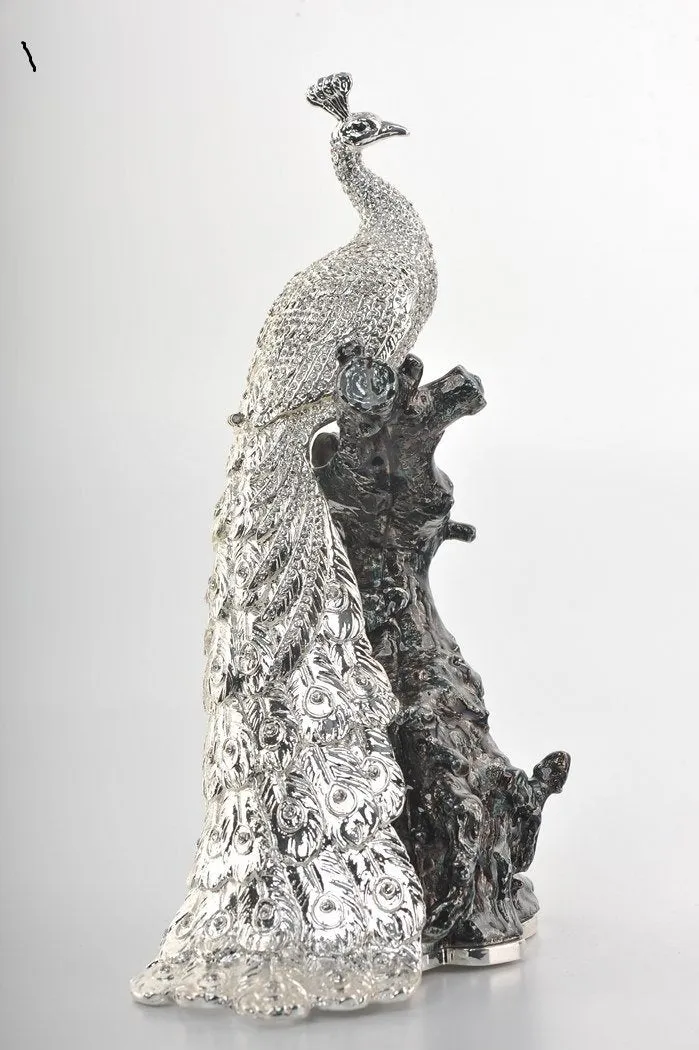 Silver Peacock