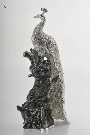 Silver Peacock