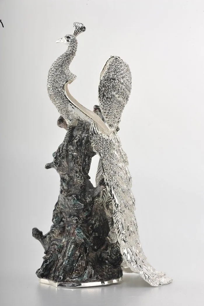 Silver Peacock