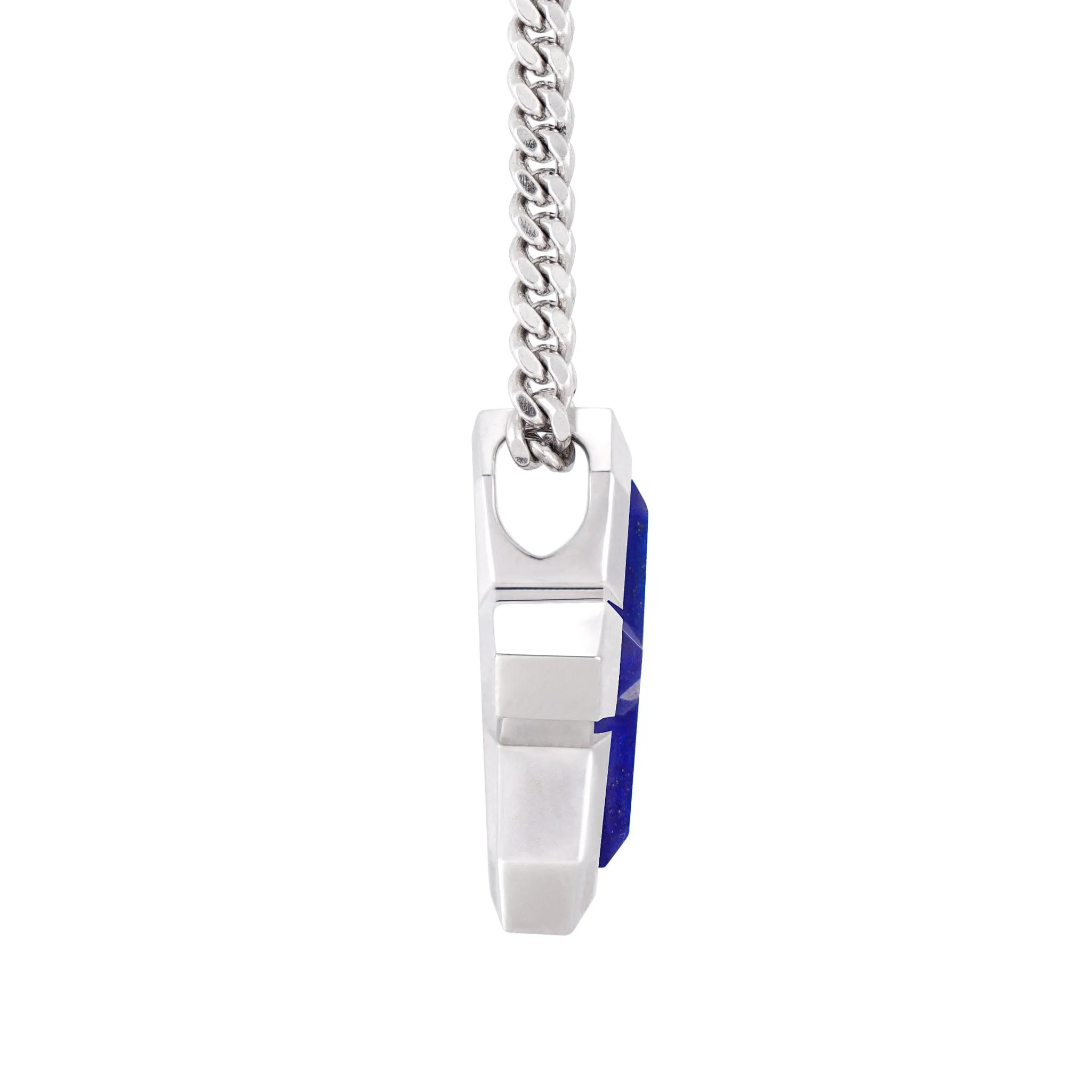 Sirius Cross Lapis Lazuli Necklace