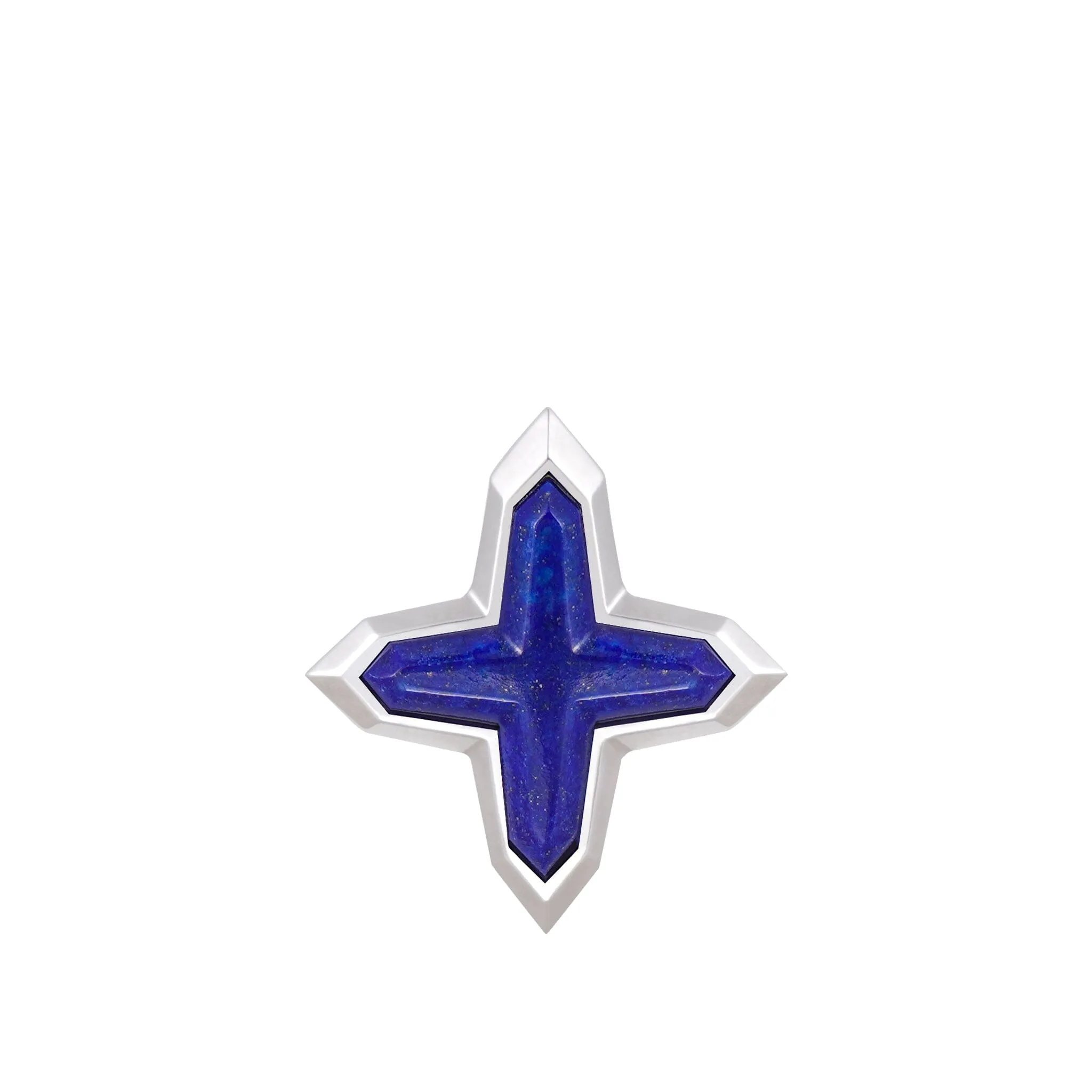 Sirius Cross Lapis Lazuli Necklace