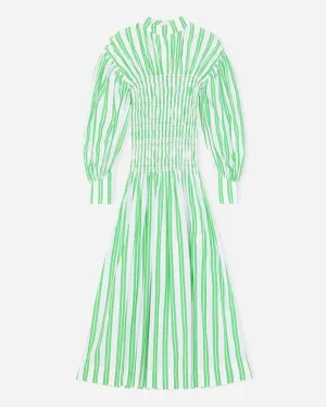Smock Dress - Kelly Green