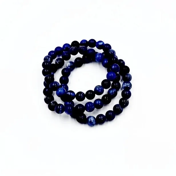 Sodalite Bead Bracelet 8mm