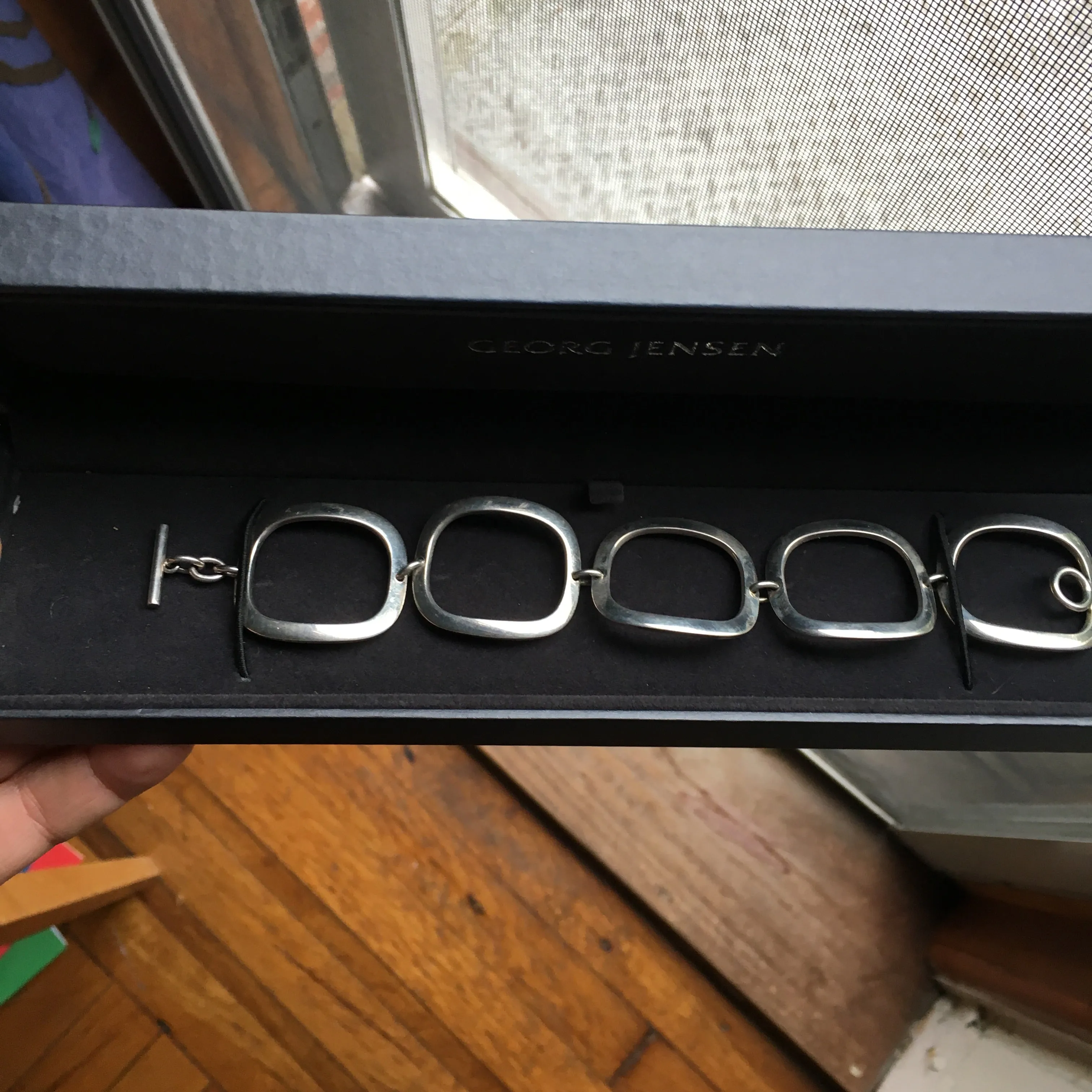 SOLD .925 Sterling Silver Bracelet Ibe Dahlquist for Georg Jensen #192B
