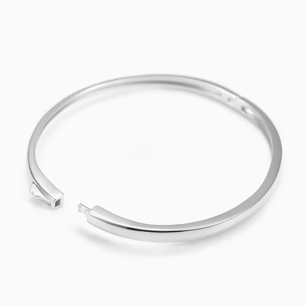 Stainless steel smooth surface bracelet-SSH067
