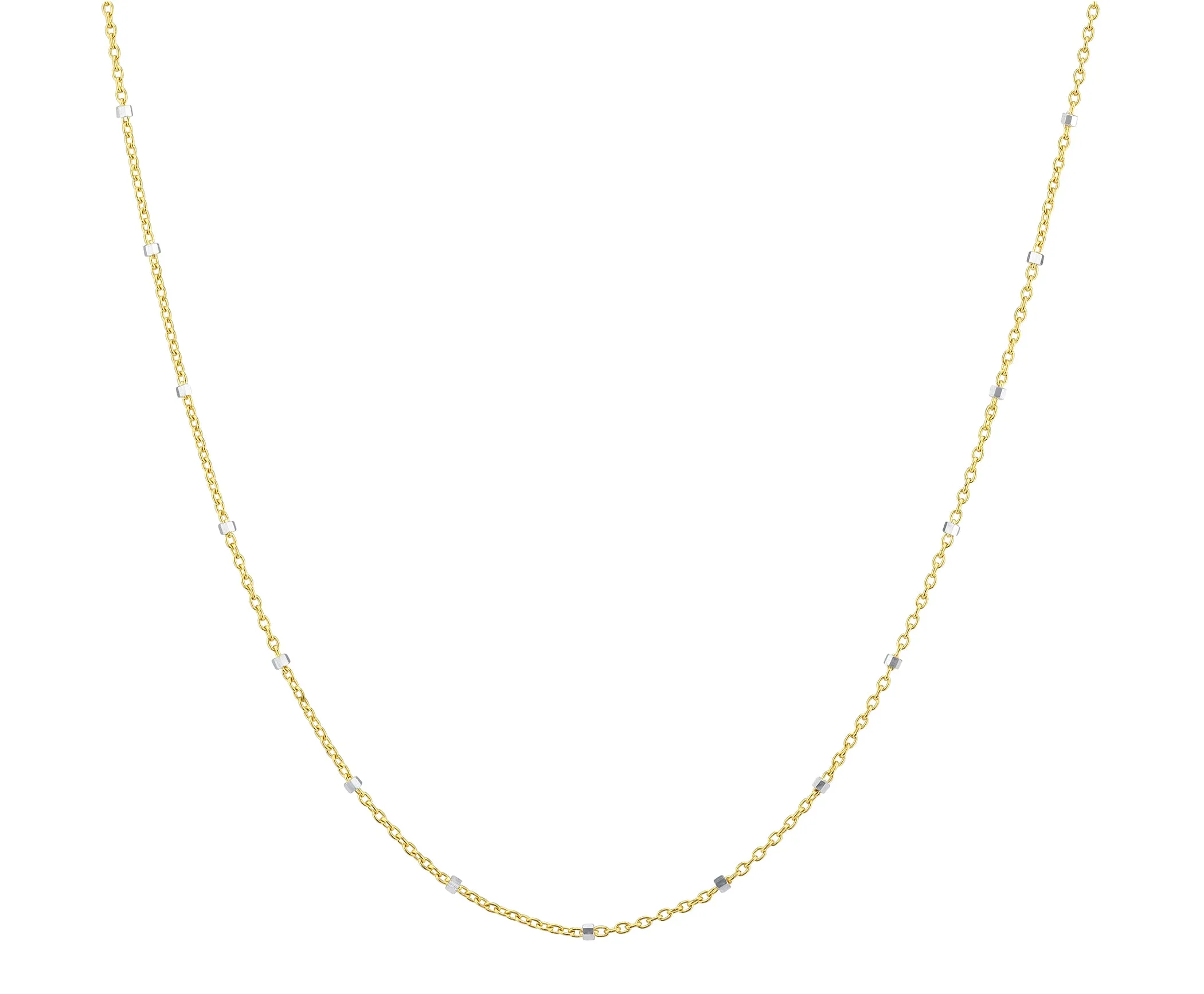 Station Chain Necklace
