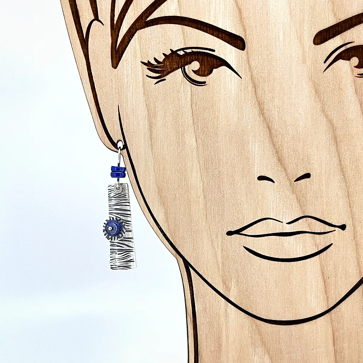 Sterling Earrings with Lapis Lazuli