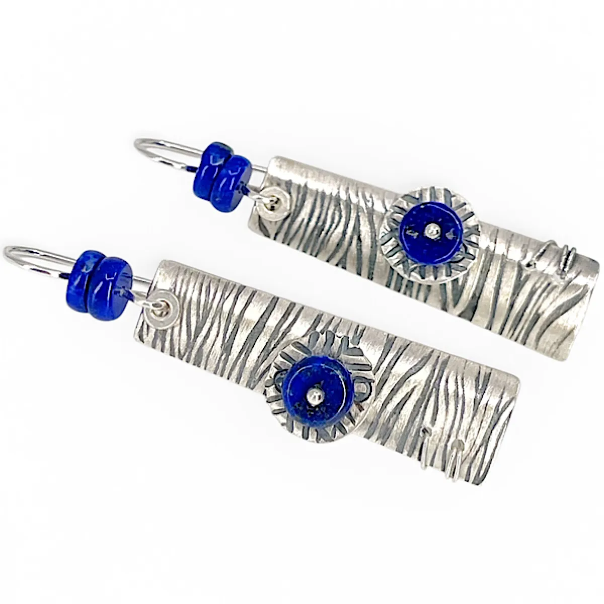Sterling Earrings with Lapis Lazuli
