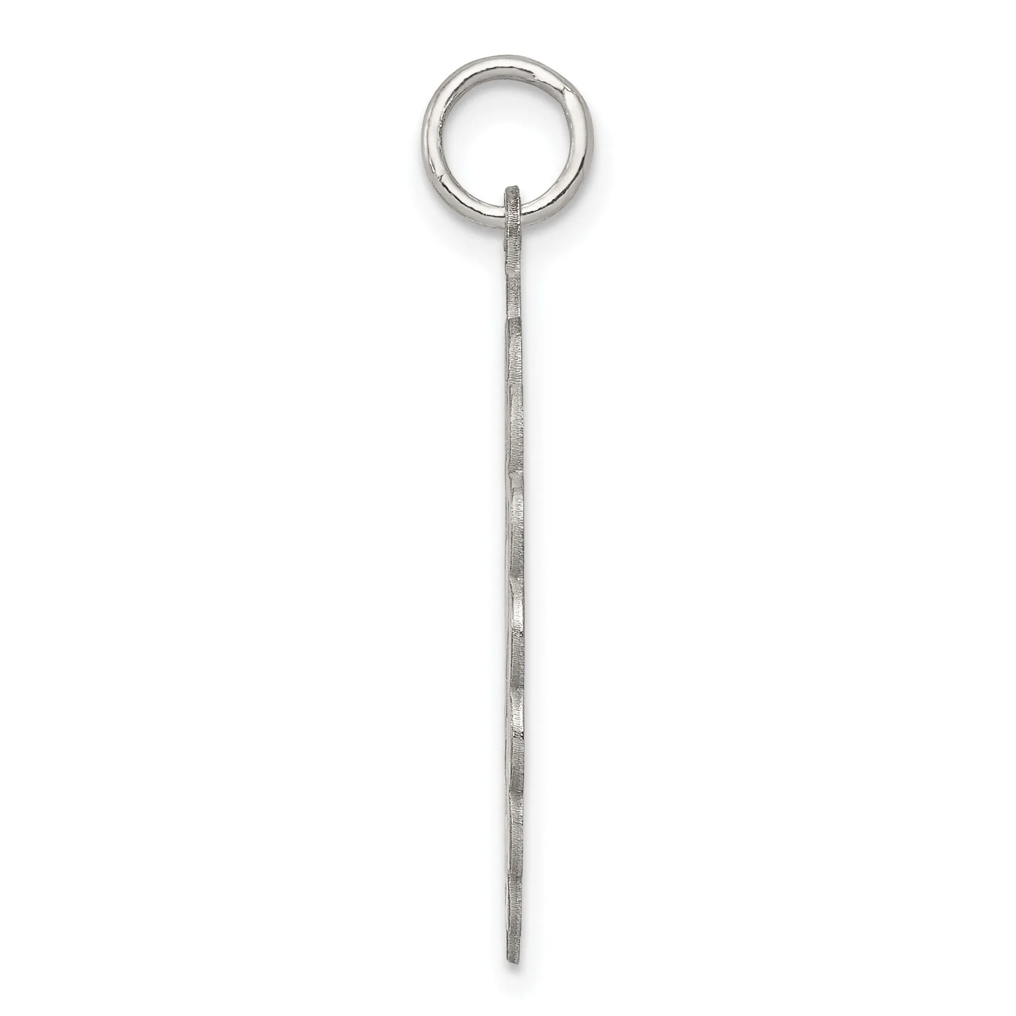 Sterling Silver 'A Date To Remember' Disc Charm