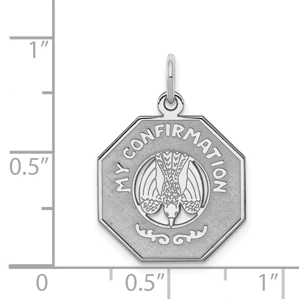 Sterling Silver My Confirmation Disc Charm
