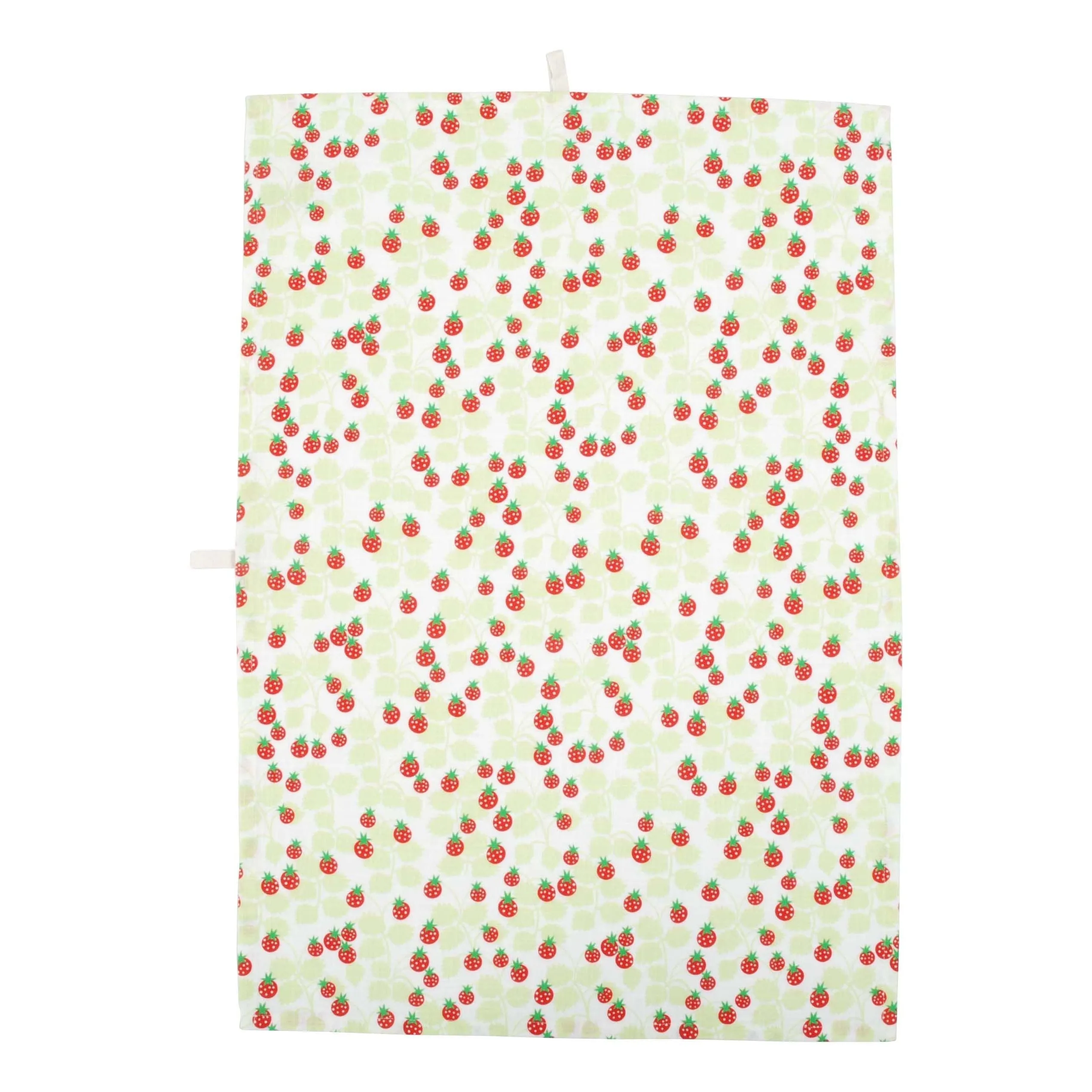 Strawberry Green Tea Towel