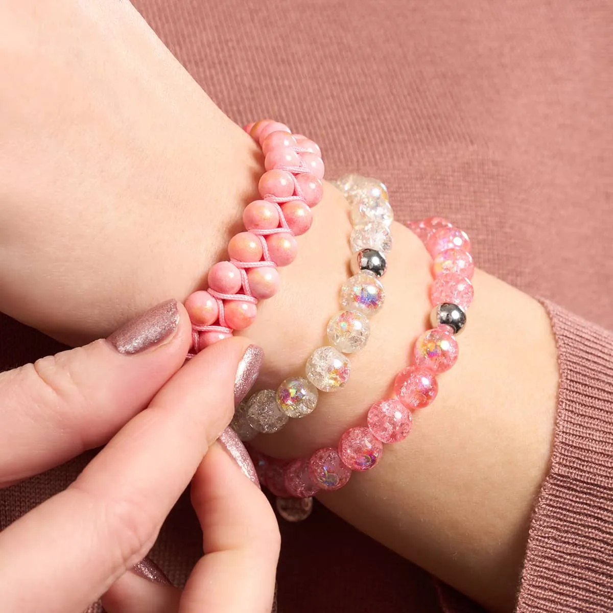 Strawberry Sherbet | 18k Gold x Jade | Vitality Bracelet
