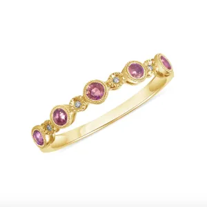 Stunning Pink Sapphire Ring