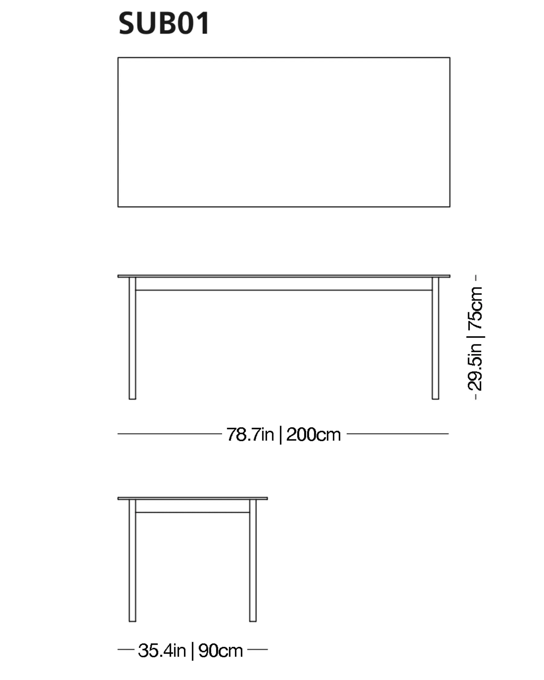 Sublimazione High Glass Table