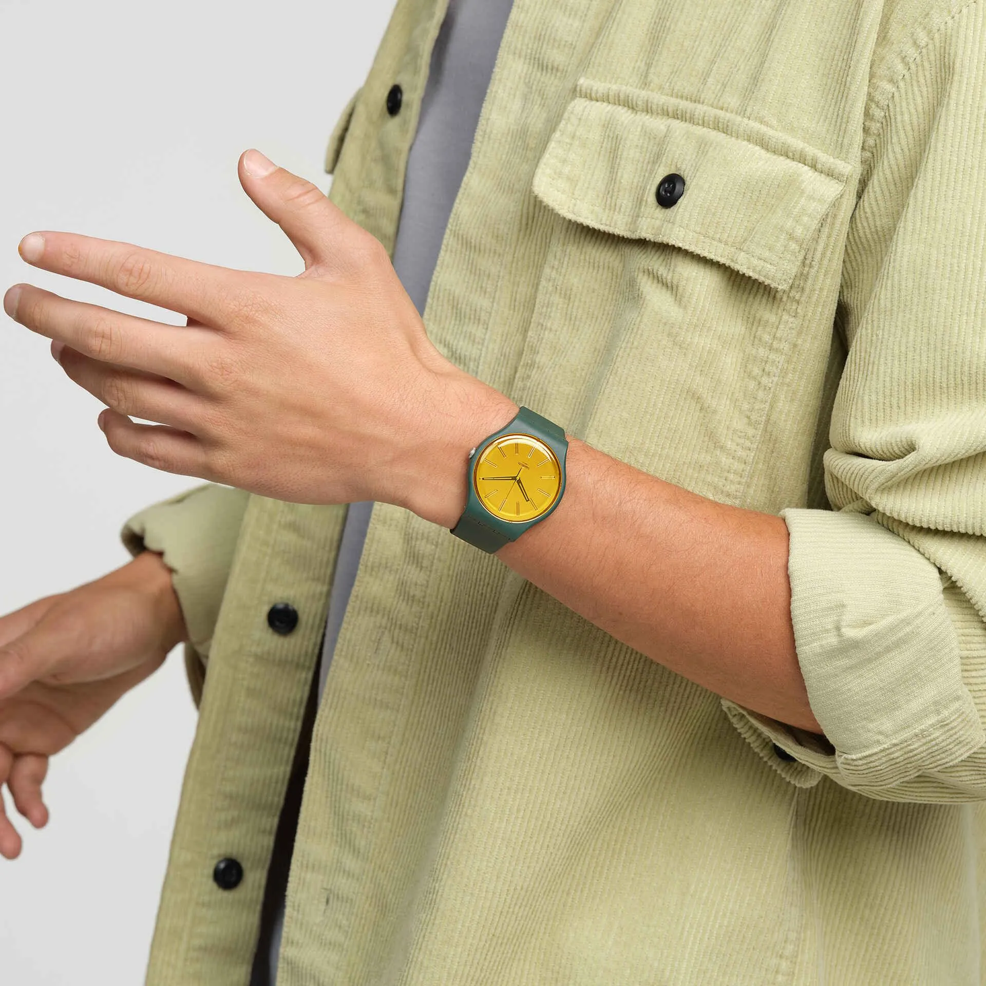 Swatch Gold in the Garden Originals New Gent 41mm SO29G103