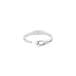 Tangled Hinge Bracelet in Silver