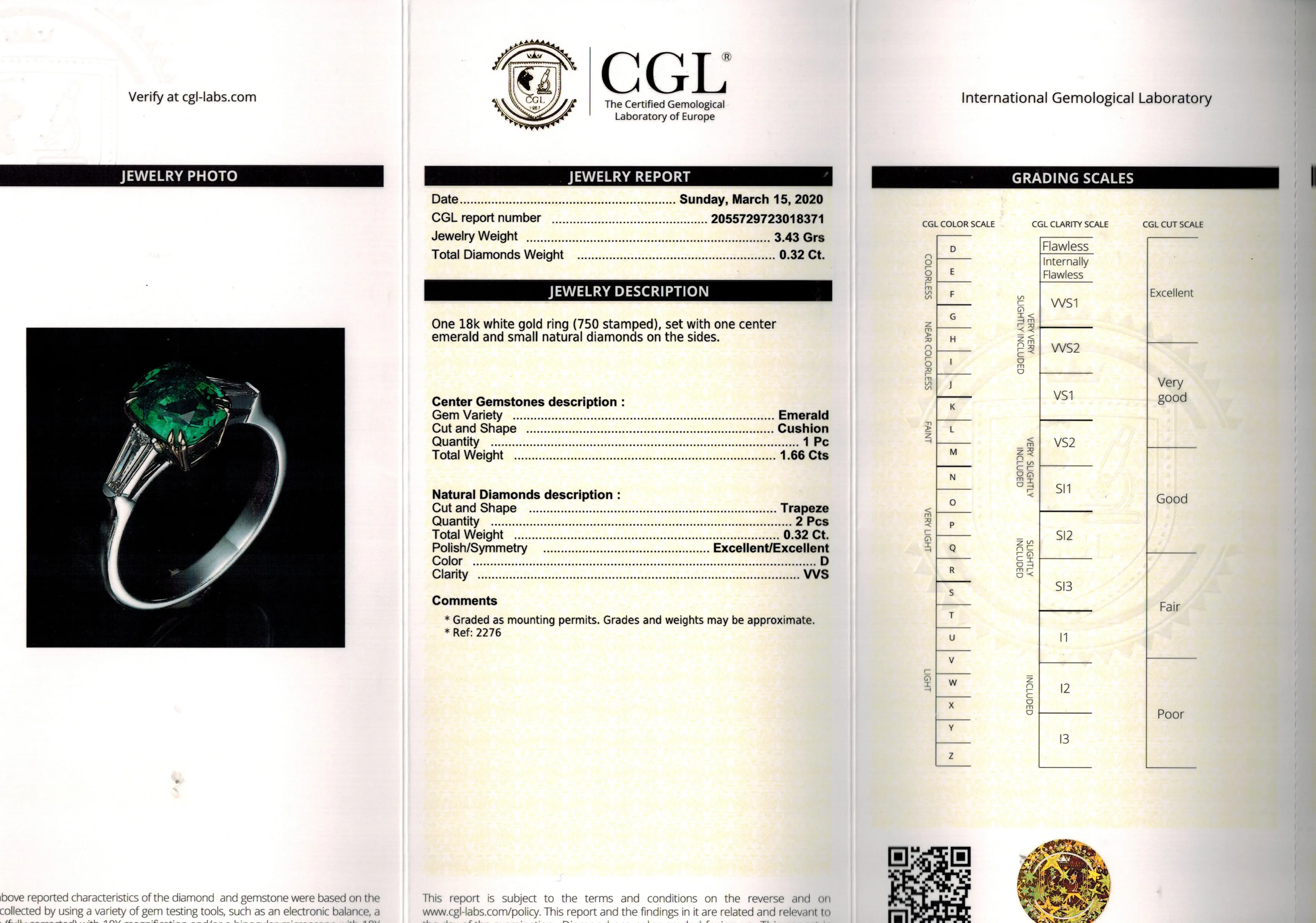 The Colombian Emerald Birthstone Ring - 1.98 Carat