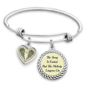 The Song Is Ended But The Melody Lingers On Charm Bracelet