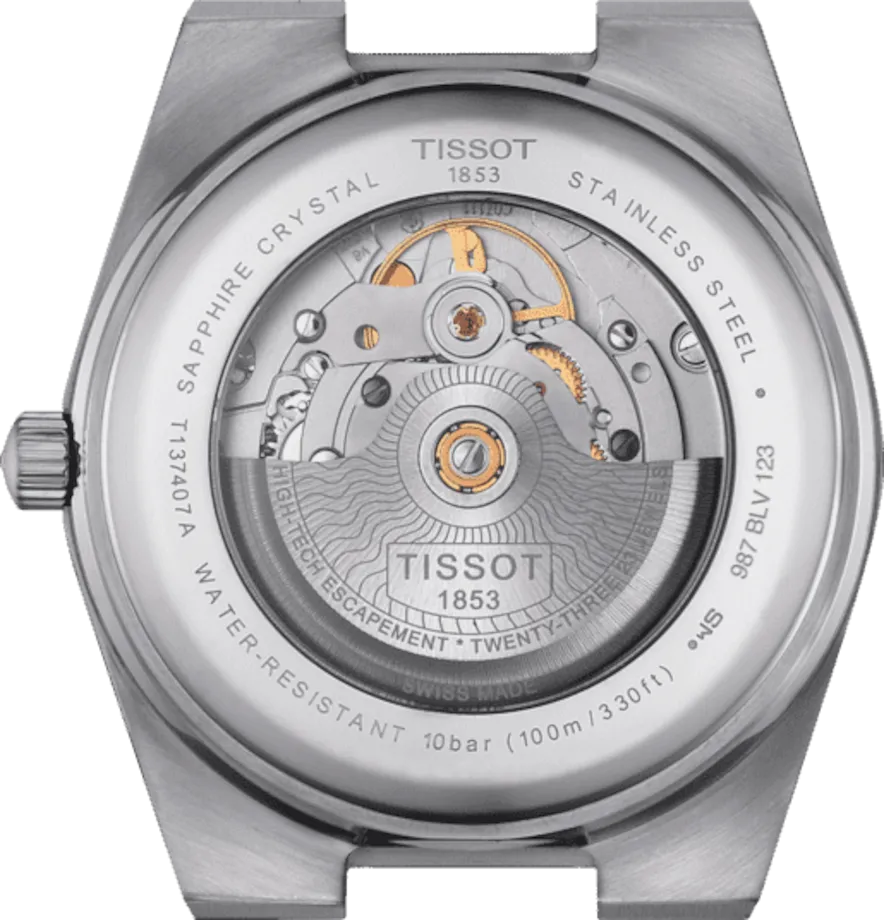 Tissot PRX Powermatic 80 Stainless Steel Rose Gold Bezel T1374072103100