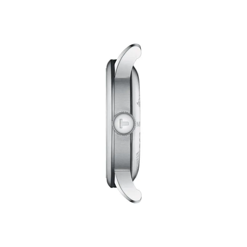 Tissot watch Le Locle PowerMitic 80 Open Heart 39mm Automatic Silver Steel T006.407.16.033.01