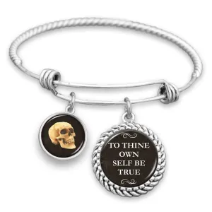 To Thine Own Self Be True Charm Bracelet