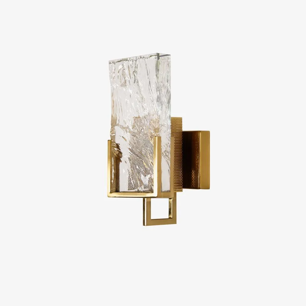 Transparent Ice Crystal Wall Lamp