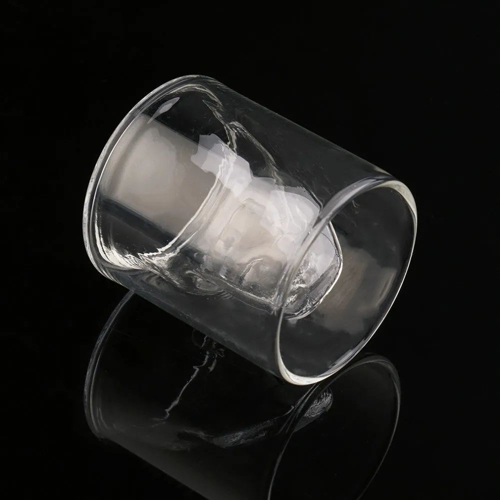 Transparent Skull Head Doomed Glass
