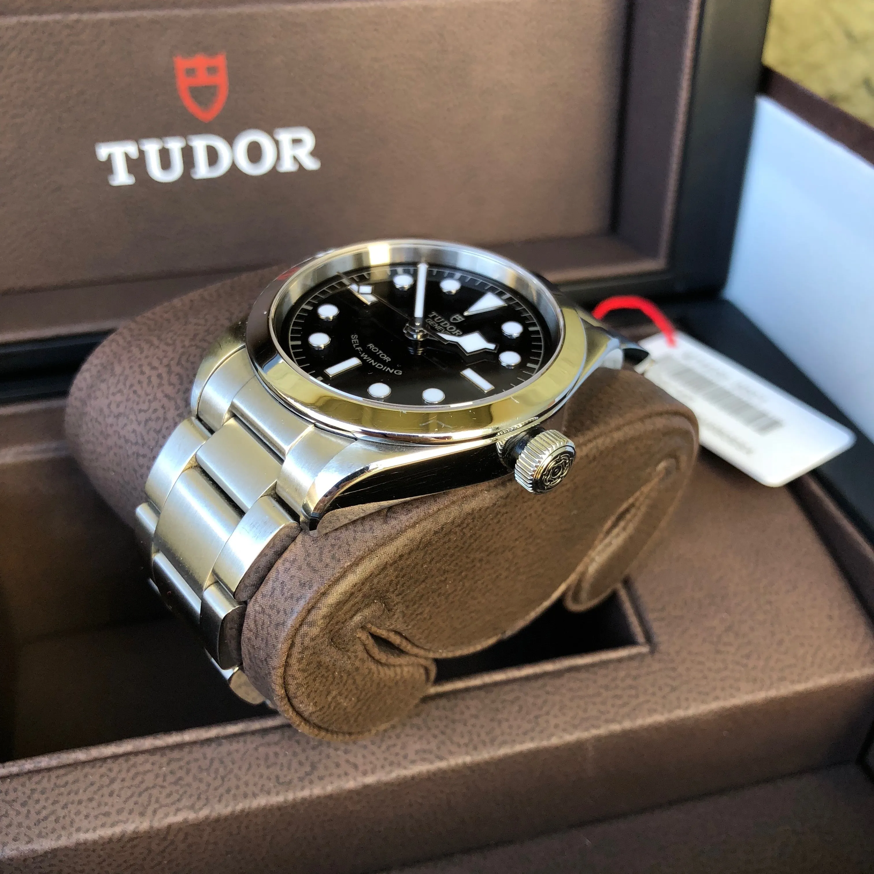 Tudor Black Bay 79500 Stainless Steel 36 Black Dial Automatic Wristwatch Box Papers Circa 2016