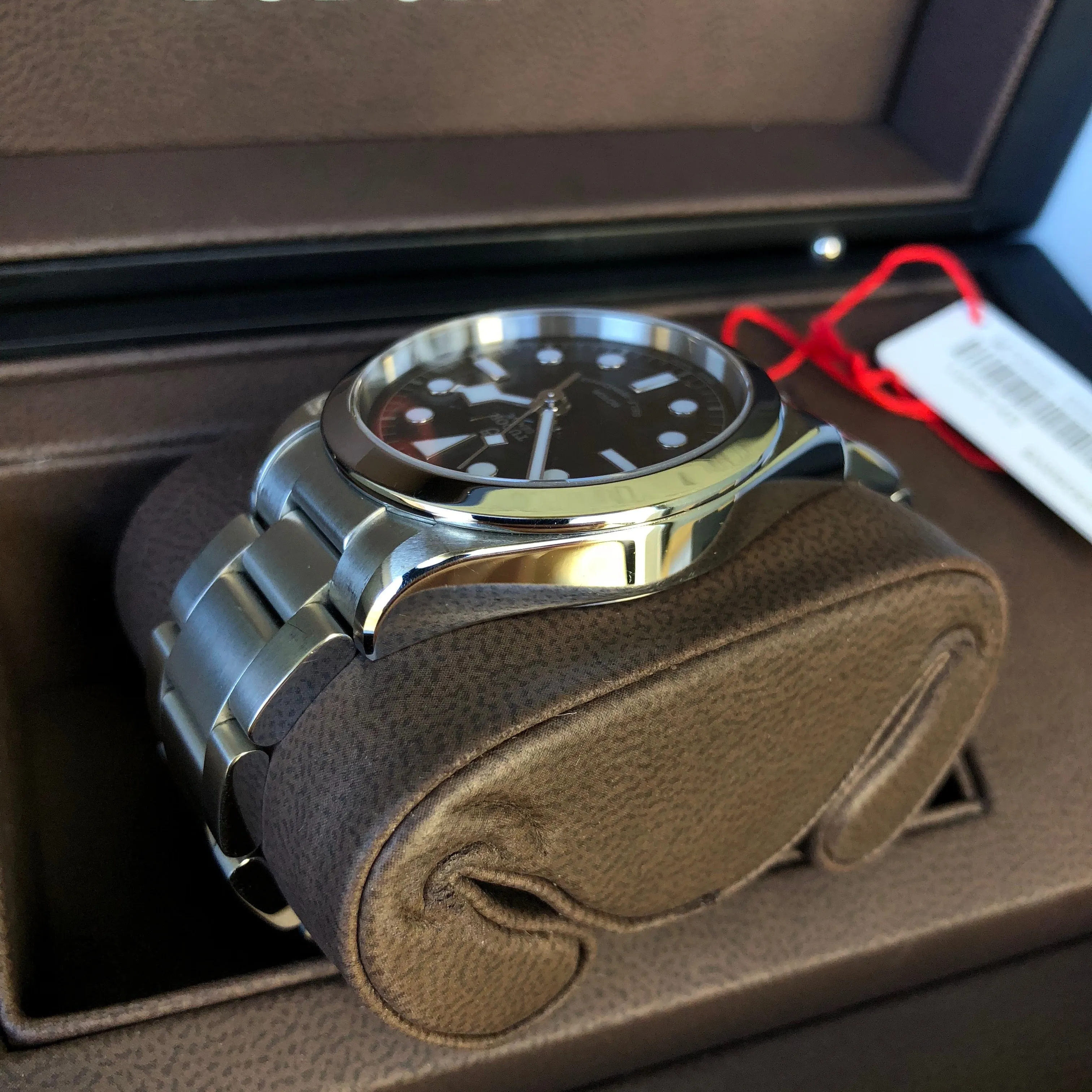 Tudor Black Bay 79500 Stainless Steel 36 Black Dial Automatic Wristwatch Box Papers Circa 2016