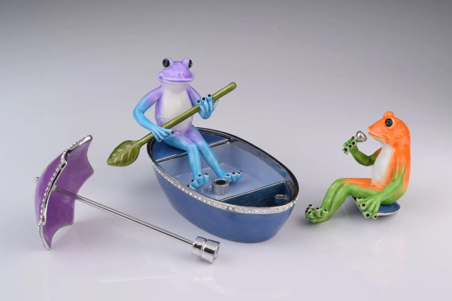 Two Frogs in a Boat