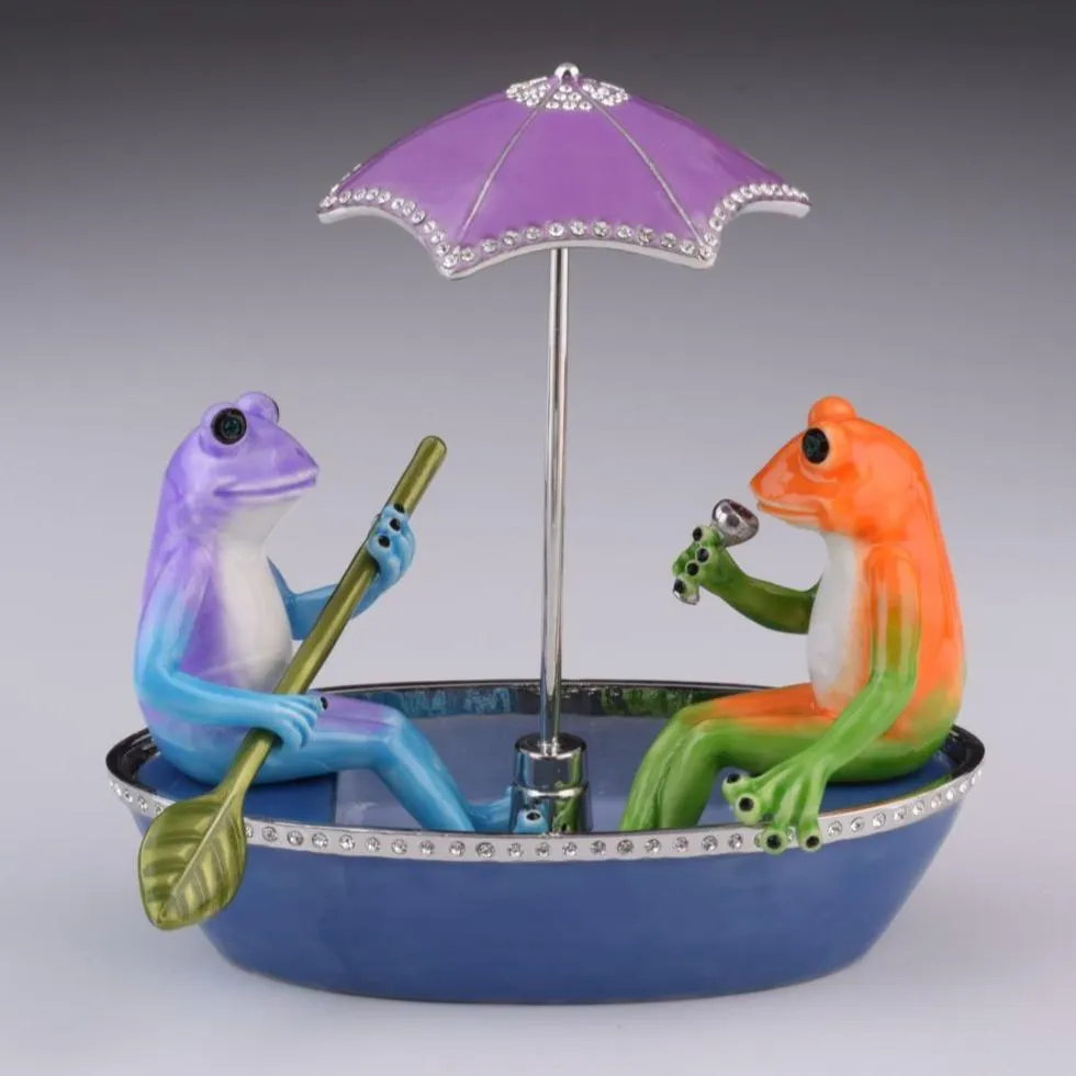 Two Frogs in a Boat