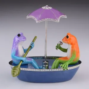 Two Frogs in a Boat