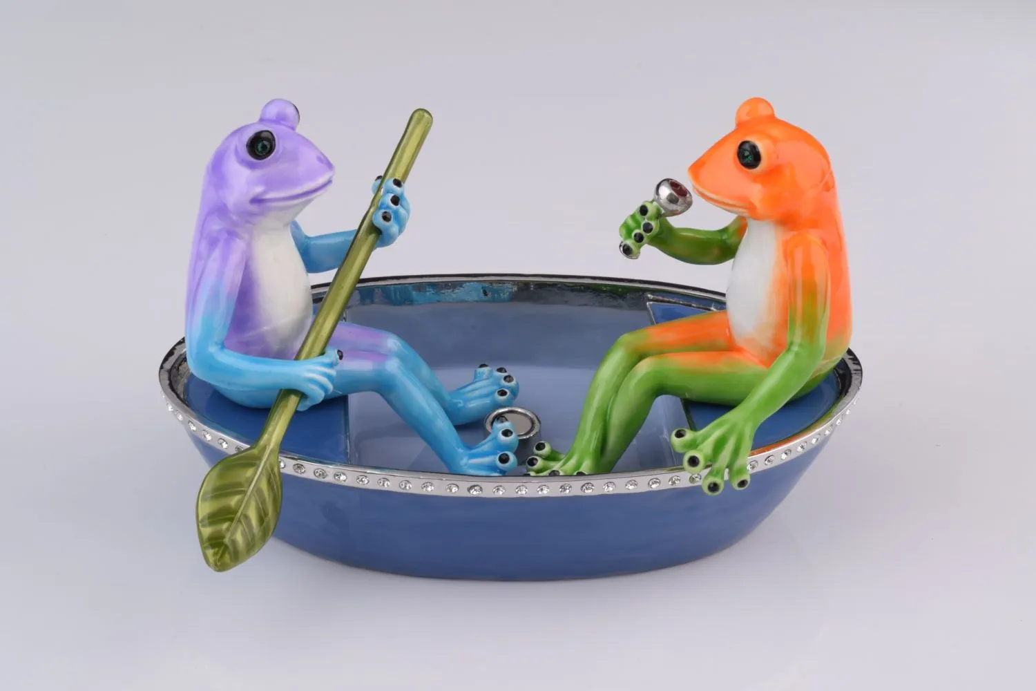 Two Frogs in a Boat