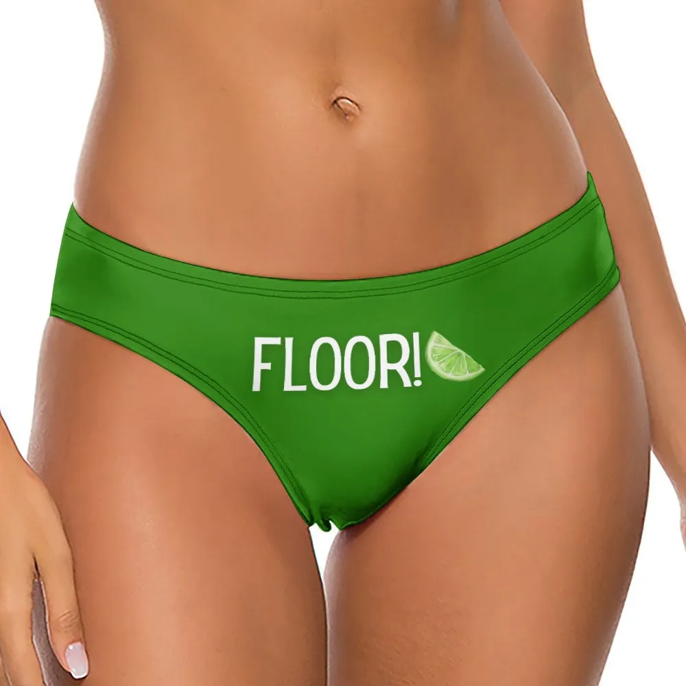 Uno Dos Tres Top & Floor Tequila Undies - Green