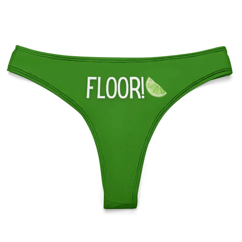 Uno Dos Tres Top & Floor Tequila Undies - Green