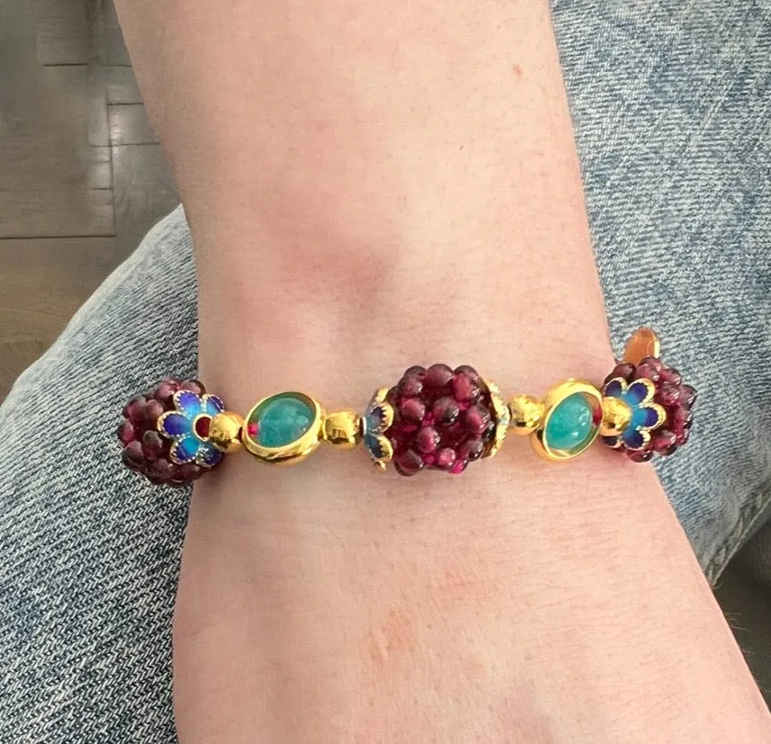 uva granata bracelet -Restocked!