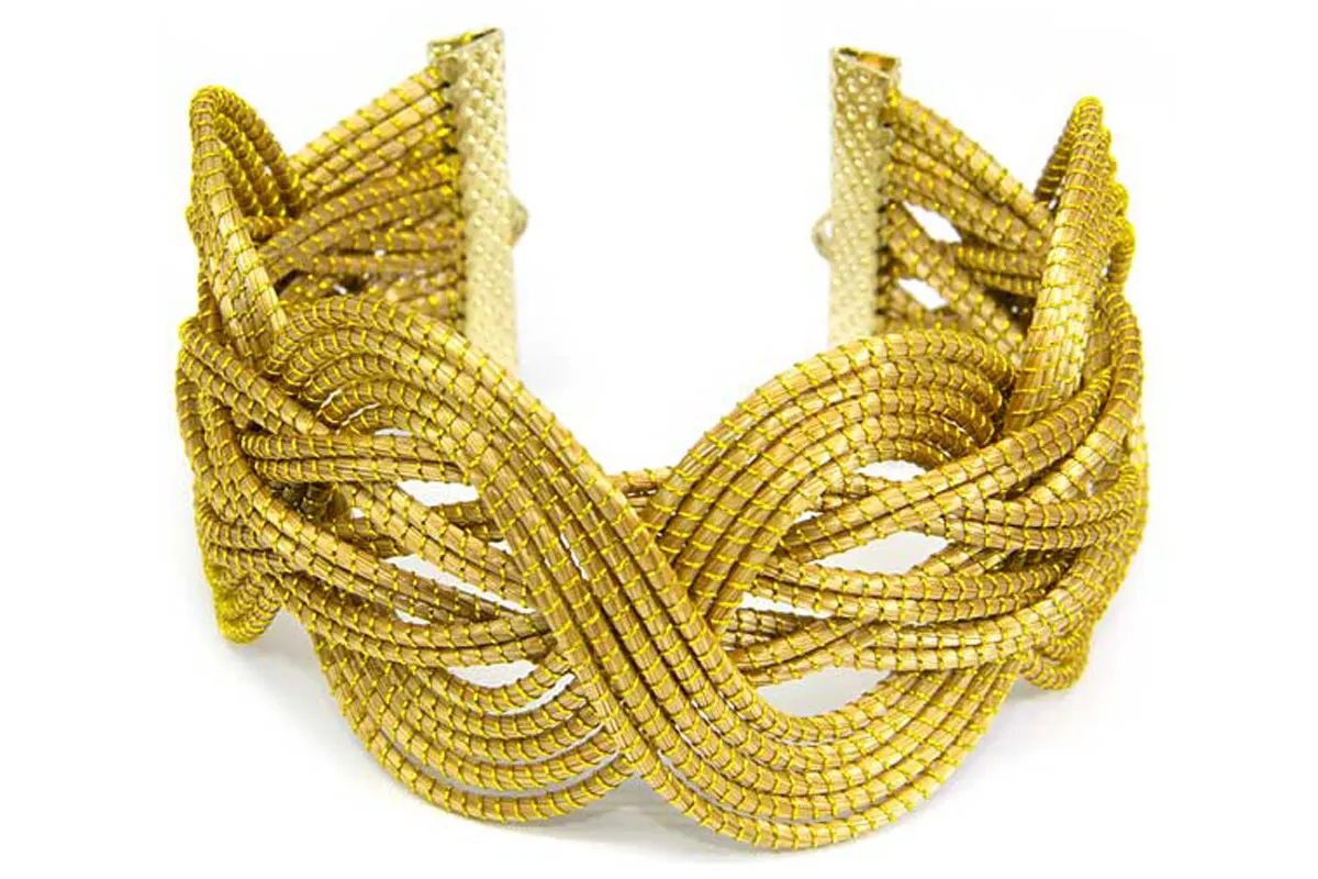Vegetable Gold Intrigo Bracelet