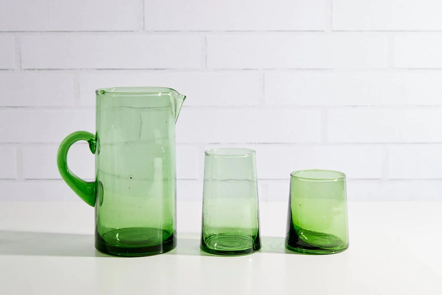 Verve Culture - Moroccan Cone Jug - Green