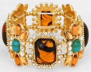 Vintage Blossom Stretch Bracelet