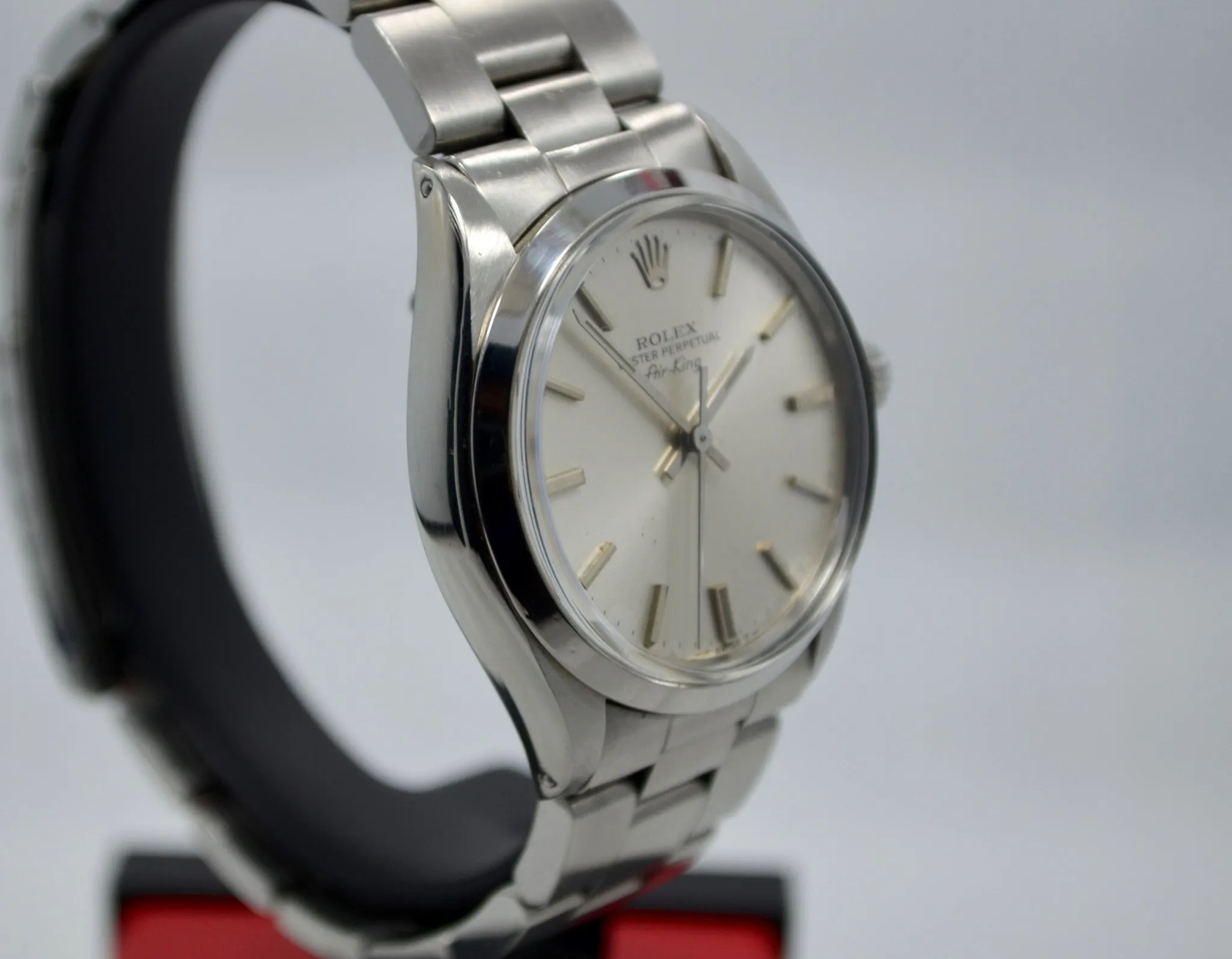 Vintage Rolex Oyster Perpetual Air King 5500 Steel Cal. 1520 Automatic Watch