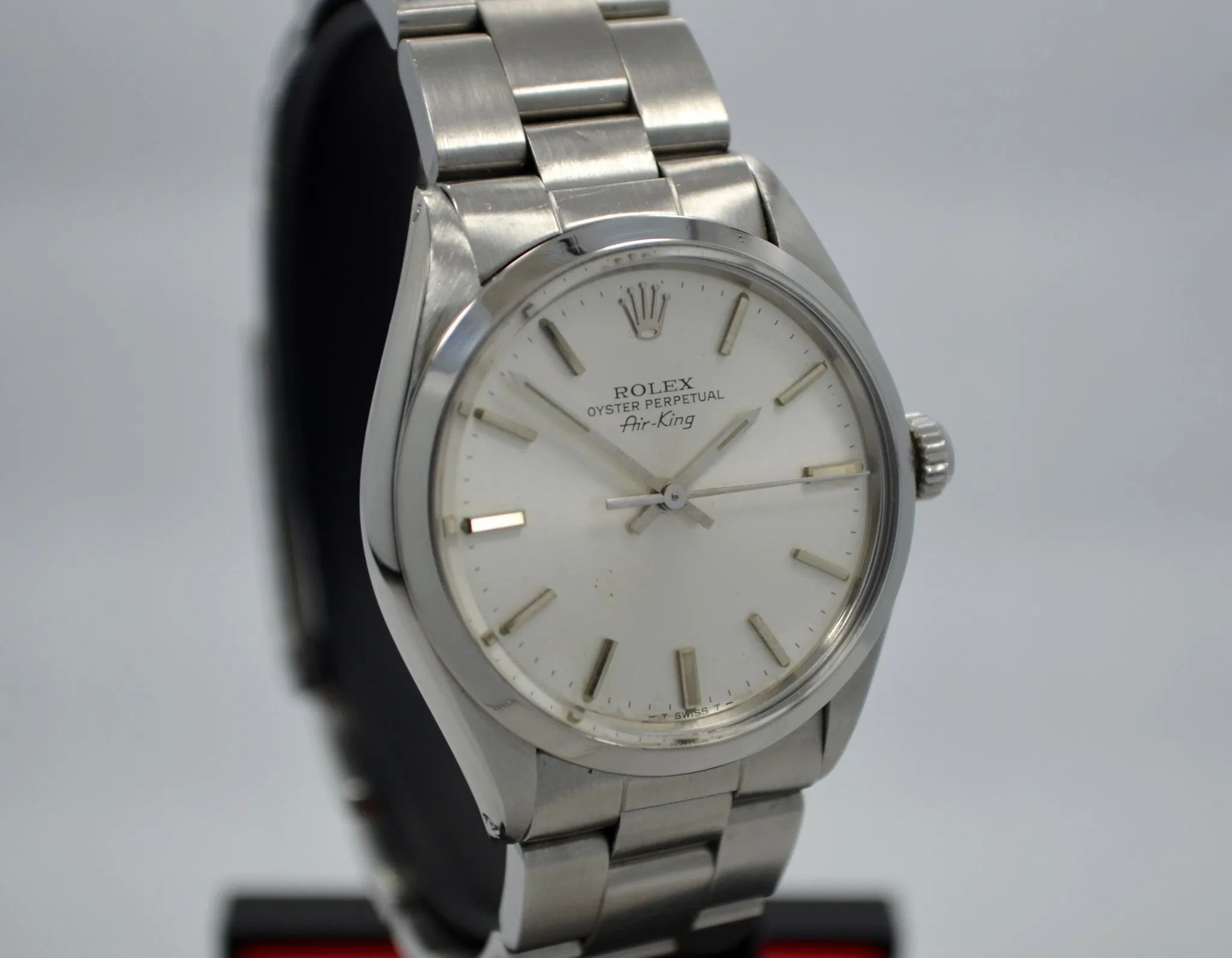 Vintage Rolex Oyster Perpetual Air King 5500 Steel Cal. 1520 Automatic Watch