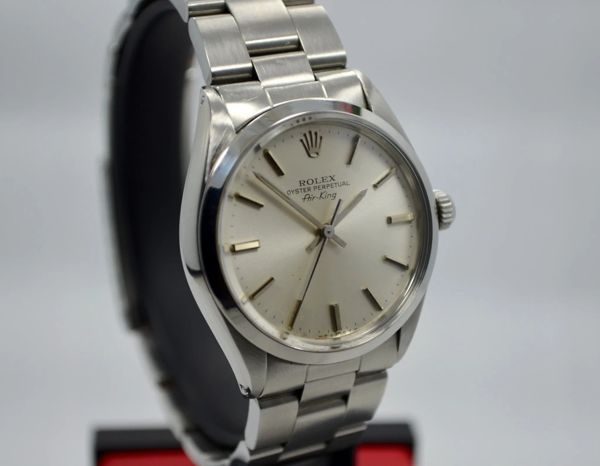 Vintage Rolex Oyster Perpetual Air King 5500 Steel Cal. 1520 Automatic Watch