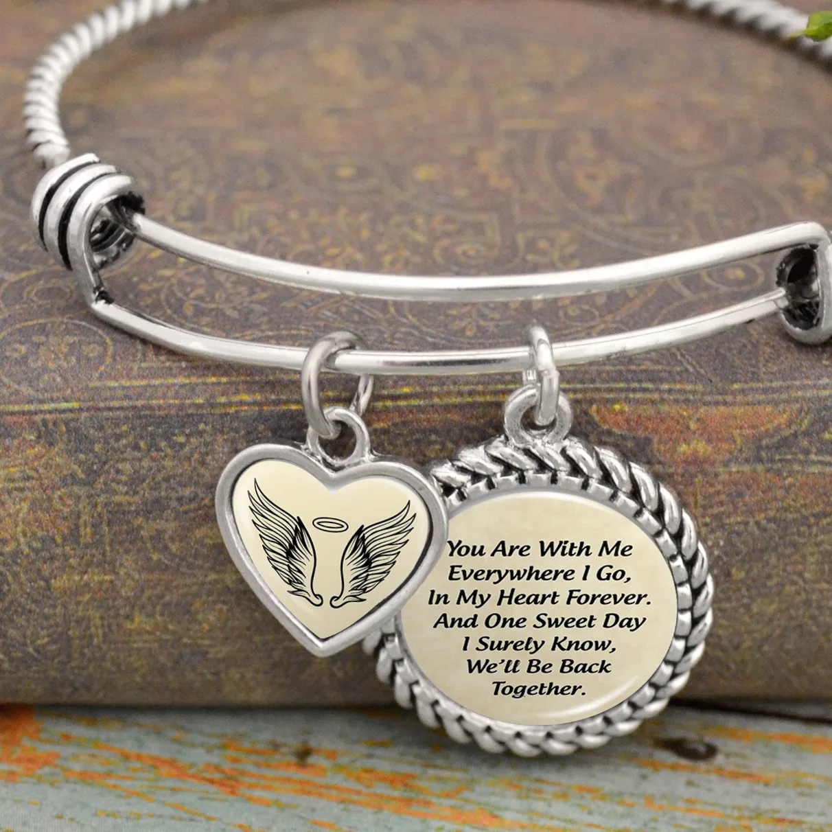 We'll Be Back Together Charm Bracelet