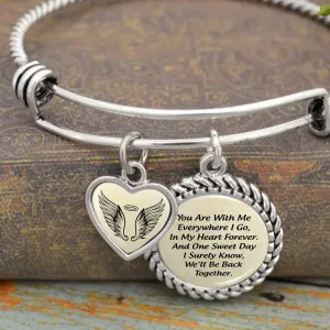 We'll Be Back Together Charm Bracelet