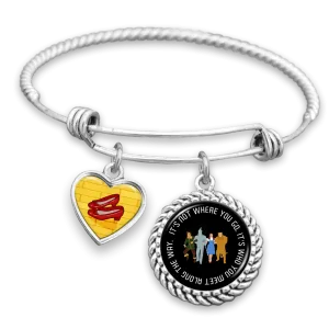 Who You Meet Along The Way Charm Bracelet
