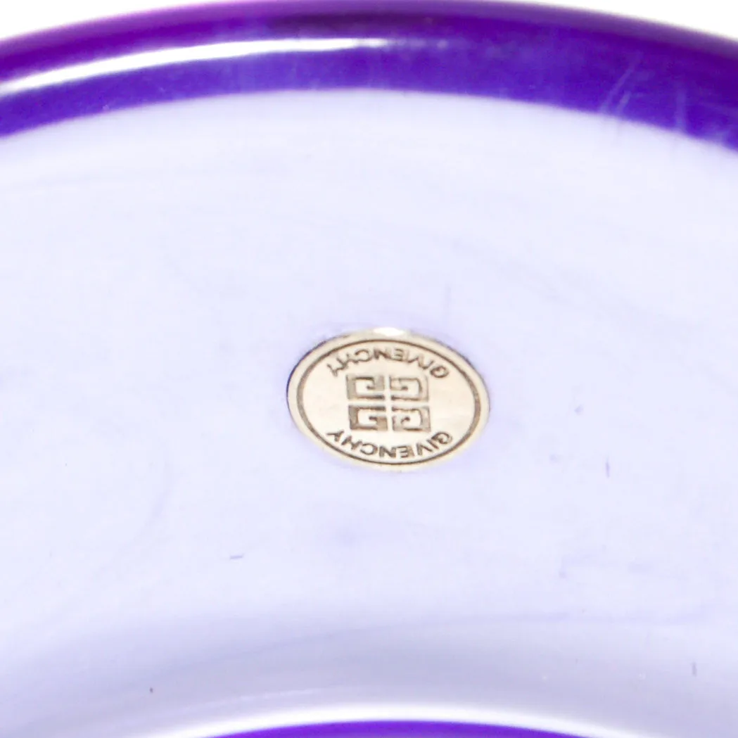 Wide Purple Lucite Bangle by Givenchy