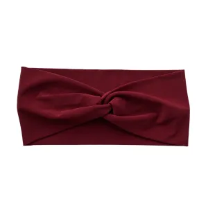 Wine Ice Faux Knot Headband