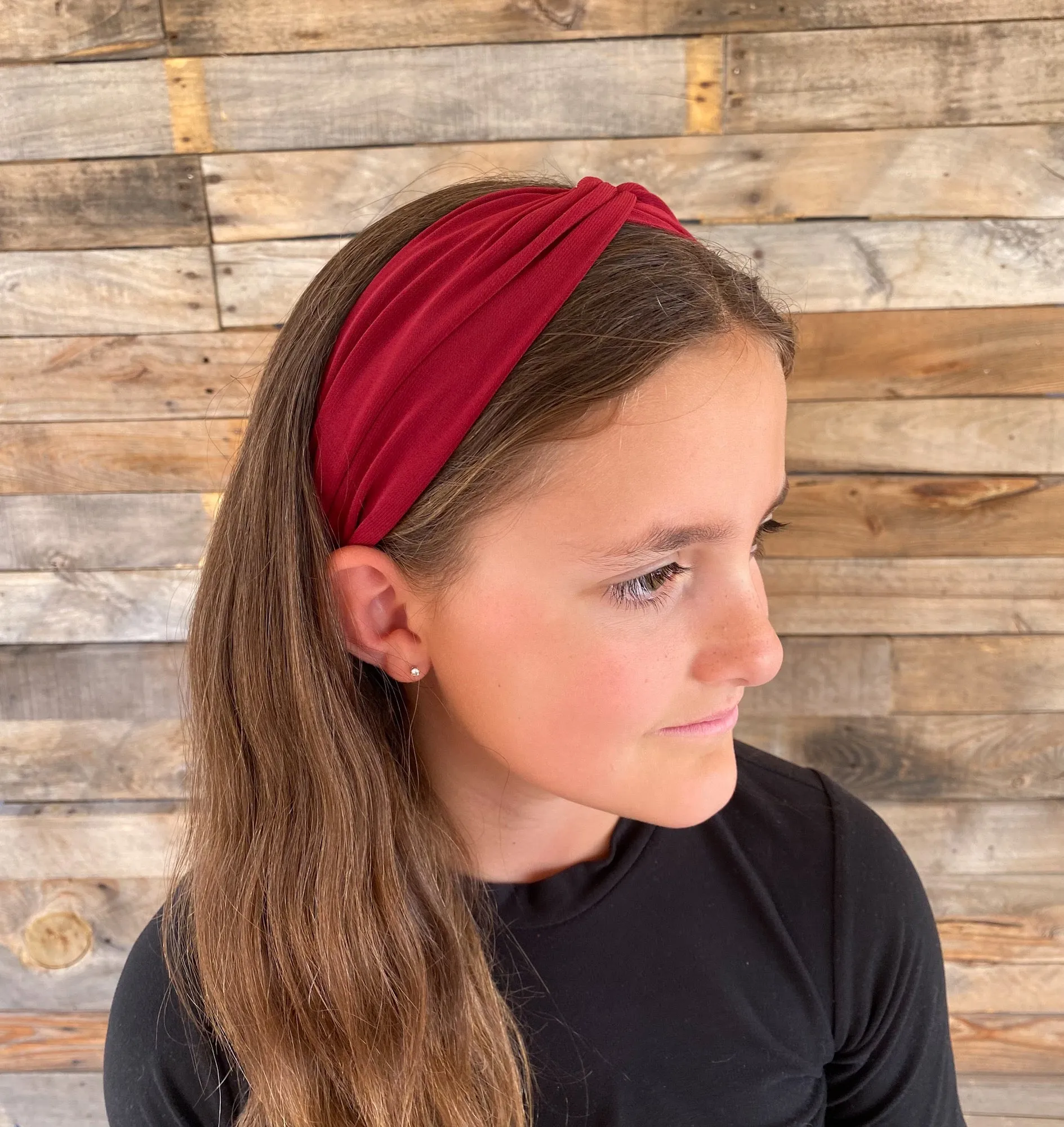 Wine Ice Faux Knot Headband